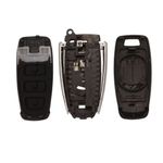 Auto si Moto - Electronice auto - Accesorii electronice auto - Carcasa Cheie Auto Techstar, Compatibila cu Audi modele A6 C8, A7, A8, Q8, 3 butoane - Infinity.ro