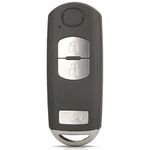 Auto si Moto - Electronice auto - Accesorii electronice auto - Carcasa Cheie Auto Techstar®, Compatibila Mazda 2, 3, 5, 6, CX-3, CX-5, CX-7, CX-9, Lamela Canelura Dreapta, 3 butoane - Infinity.ro