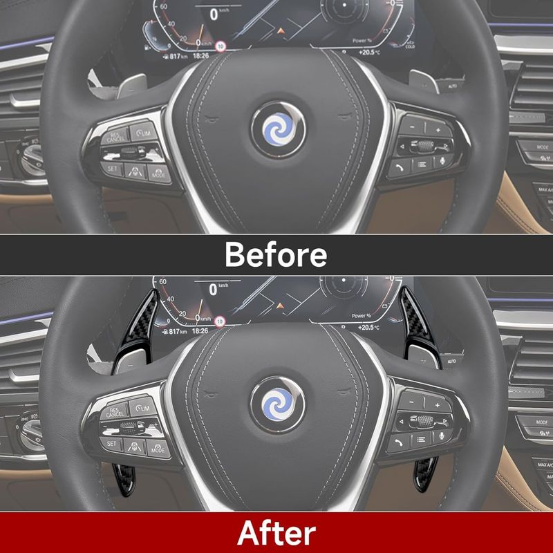 Auto si Moto - Piese auto si accesorii - Piese auto - Tuning - Set Extensii Padele Volan Schimbator Viteze, Compatibile cu BMW 3 Seria G20, 5 Seria G30, 6 Seria G32, 7 Seria G11 - Infinity.ro