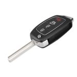 Auto si Moto - Electronice auto - Accesorii electronice auto - Carcasa Cheie Auto Techstar® Hyundai, Santa FE, IX25, IX35, IX45, 4 Butoane, TOY40 - Infinity.ro