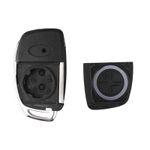 Auto si Moto - Electronice auto - Accesorii electronice auto - Carcasa Cheie Auto Techstar® Hyundai, Santa FE, IX25, IX35, IX45, 4 Butoane, TOY40 - Infinity.ro