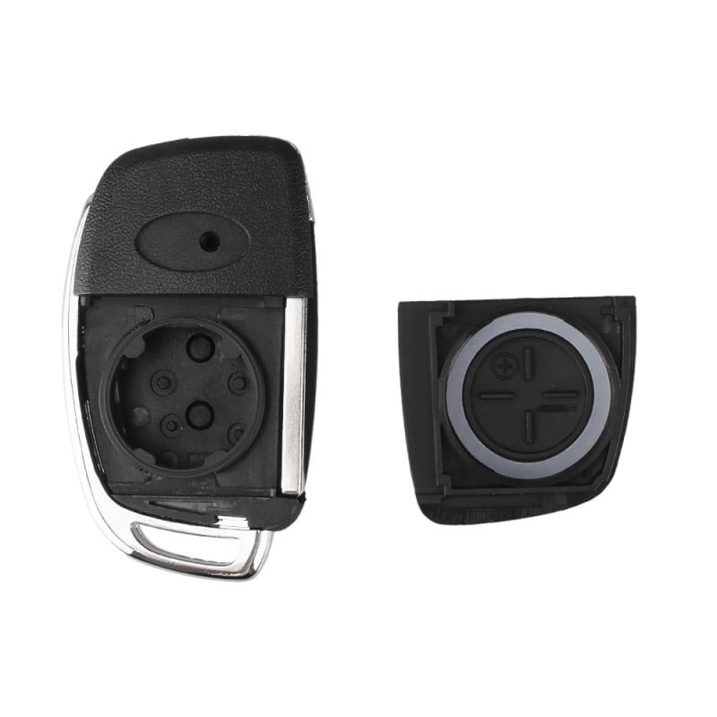 Auto si Moto - Electronice auto - Accesorii electronice auto - Carcasa Cheie Auto Techstar® Hyundai, Santa FE, IX25, IX35, IX45, 4 Butoane, TOY40 - Infinity.ro