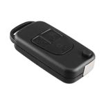 Auto si Moto - Electronice auto - Accesorii electronice auto - Carcasa Cheie Auto Techstar® Mercedes A, C, E, CLK, ML, SLK, CL, SL,, AMG, S Class, 3 Butoane, HU64 - Infinity.ro