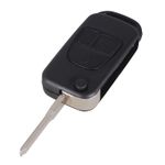 Auto si Moto - Electronice auto - Accesorii electronice auto - Carcasa Cheie Auto Techstar® Mercedes A, C, E, CLK, ML, SLK, CL, SL,, AMG, S Class, 3 Butoane, HU64 - Infinity.ro