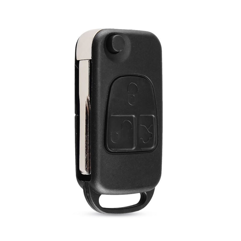 Auto si Moto - Electronice auto - Accesorii electronice auto - Carcasa Cheie Auto Techstar® Mercedes A, C, E, CLK, ML, SLK, CL, SL,, AMG, S Class, 3 Butoane, HU64 - Infinity.ro