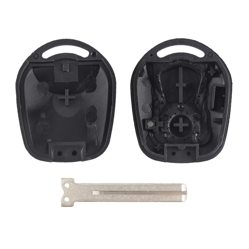 Auto si Moto - Electronice auto - Accesorii electronice auto - Carcasa Cheie Auto Techstar® SSang Yong, Rexton, 2 Butoane - Infinity.ro