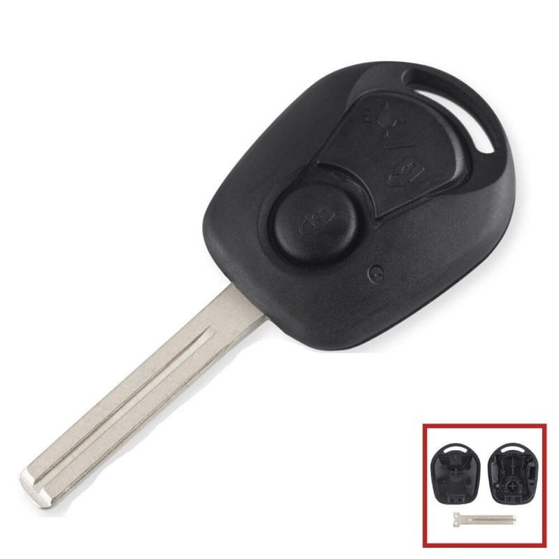 Auto si Moto - Electronice auto - Accesorii electronice auto - Carcasa Cheie Auto Techstar® SSang Yong, Rexton, 2 Butoane - Infinity.ro