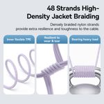 Laptop, Telefoane si Tablete - Telefoane mobile si accesorii - Accesorii Telefoane - Cabluri si adaptoare telefoane - Cablu USB-C la Lightning, Fast Charging 20W, 1m - Baseus Gem (P10373001511-00) - Mov - Infinity.ro