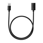 Laptop, Telefoane si Tablete - Telefoane mobile si accesorii - Accesorii Telefoane - Cabluri si adaptoare telefoane - Cablu Extensie USB la USB, 0.5m - Baseus (B00631103111-01) - Negru - Infinity.ro