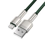 Laptop, Telefoane si Tablete - Telefoane mobile si accesorii - Accesorii Telefoane - Cabluri si adaptoare telefoane - Cablu de Date USB la Lightning 2.4A, 2m - Baseus Cafule (CALJK-B06) - Verde - Infinity.ro