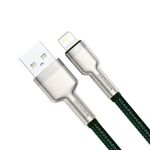 Laptop, Telefoane si Tablete - Telefoane mobile si accesorii - Accesorii Telefoane - Cabluri si adaptoare telefoane - Cablu de Date USB la Lightning 2.4A, 2m - Baseus Cafule (CALJK-B06) - Verde - Infinity.ro