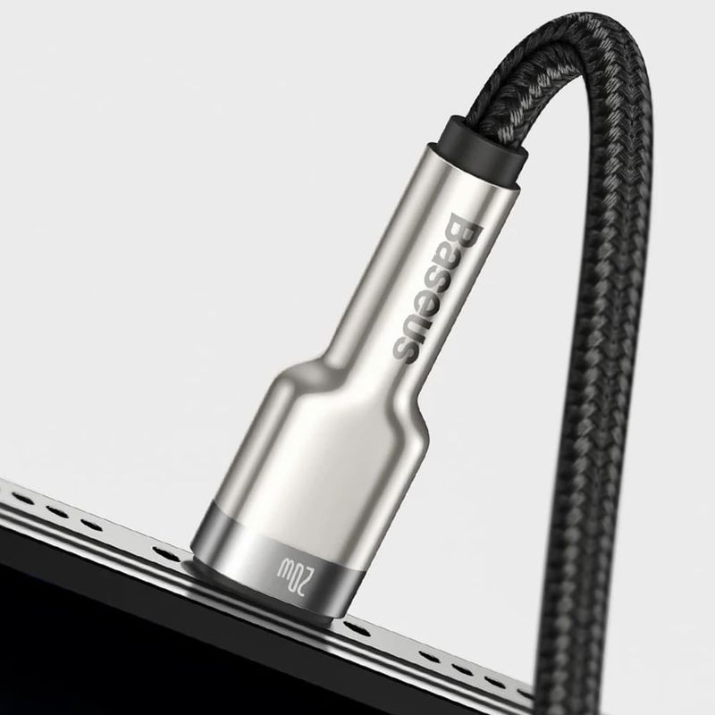 Laptop, Telefoane si Tablete - Telefoane mobile si accesorii - Accesorii Telefoane - Cabluri si adaptoare telefoane - Cablu de Date USB la Lightning 2.4A, 2m - Baseus Cafule (CALJK-B06) - Verde - Infinity.ro