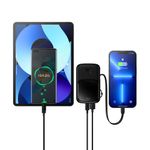 Laptop, Telefoane si Tablete - Telefoane mobile si accesorii - Accesorii Telefoane - Baterii externe - Baterie Externa 2x Lightning, Type-C, USB, 20000mAh, 20W - Baseus Qpow Pro (PPQD040001) - Negru - Infinity.ro