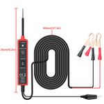 Auto si Moto - Reparatii si depanare - Scule auto - Testere si multimetre - Tester Multifunctional Techstar® Portabil pentru Circuite Auto 6V-24V DC cu Cablu de 5 metri, Protectie la Suprasarcina - Infinity.ro