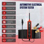 Auto si Moto - Reparatii si depanare - Scule auto - Testere si multimetre - Tester Multifunctional Techstar® Portabil pentru Circuite Auto 6V-24V DC cu Cablu de 5 metri, Protectie la Suprasarcina - Infinity.ro
