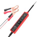 Auto si Moto - Reparatii si depanare - Scule auto - Testere si multimetre - Tester Multifunctional Techstar® Portabil pentru Circuite Auto 6V-24V DC cu Cablu de 5 metri, Protectie la Suprasarcina - Infinity.ro