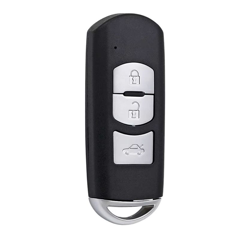 Auto si Moto - Electronice auto - Accesorii electronice auto - Carcasa cheie auto Techstar, pentru Mazda, cu 3 butoane, compatibila cu modelele Mazda 6 CX-5 CX-3 2014-2015, lamela - Infinity.ro