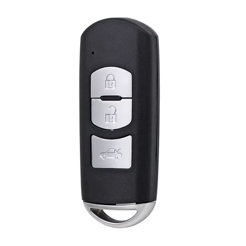 Auto si Moto - Electronice auto - Accesorii electronice auto - Carcasa cheie auto Techstar, pentru Mazda, cu 3 butoane, compatibila cu modelele Mazda 6 CX-5 CX-3 2014-2015, lamela - Infinity.ro