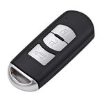 Auto si Moto - Electronice auto - Accesorii electronice auto - Carcasa cheie auto Techstar, pentru Mazda, cu 3 butoane, compatibila cu modelele Mazda 6 CX-5 CX-3 2014-2015, lamela - Infinity.ro