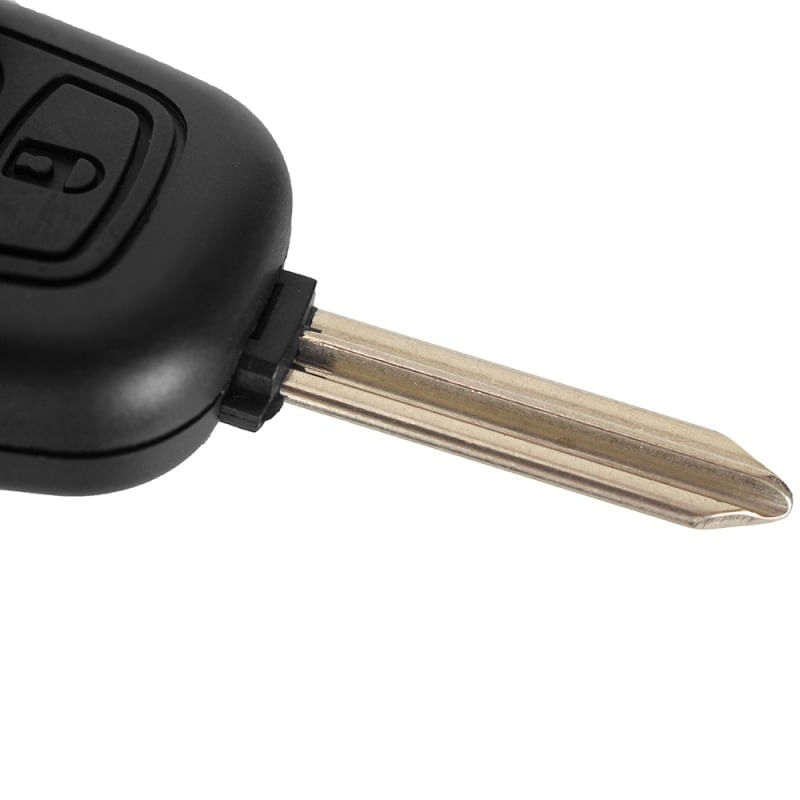 Auto si Moto - Electronice auto - Accesorii electronice auto - Carcasa Cheie Auto Techstar® Citroen C3, C2, C1, 206, 307, 407, Xsara , Berlingo, 2 Butoane, Lama SX9 (TOY43) - Infinity.ro