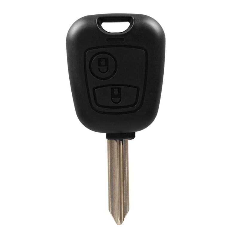 Auto si Moto - Electronice auto - Accesorii electronice auto - Carcasa Cheie Auto Techstar® Citroen C3, C2, C1, 206, 307, 407, Xsara , Berlingo, 2 Butoane, Lama SX9 (TOY43) - Infinity.ro