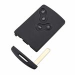 Auto si Moto - Electronice auto - Accesorii electronice auto - Carcasa Cheie Smartcard, 4 Butoane, Techstar, Compatibila cu Renault Megane III, Scenic, Laguna III, Clio, Captur - Infinity.ro
