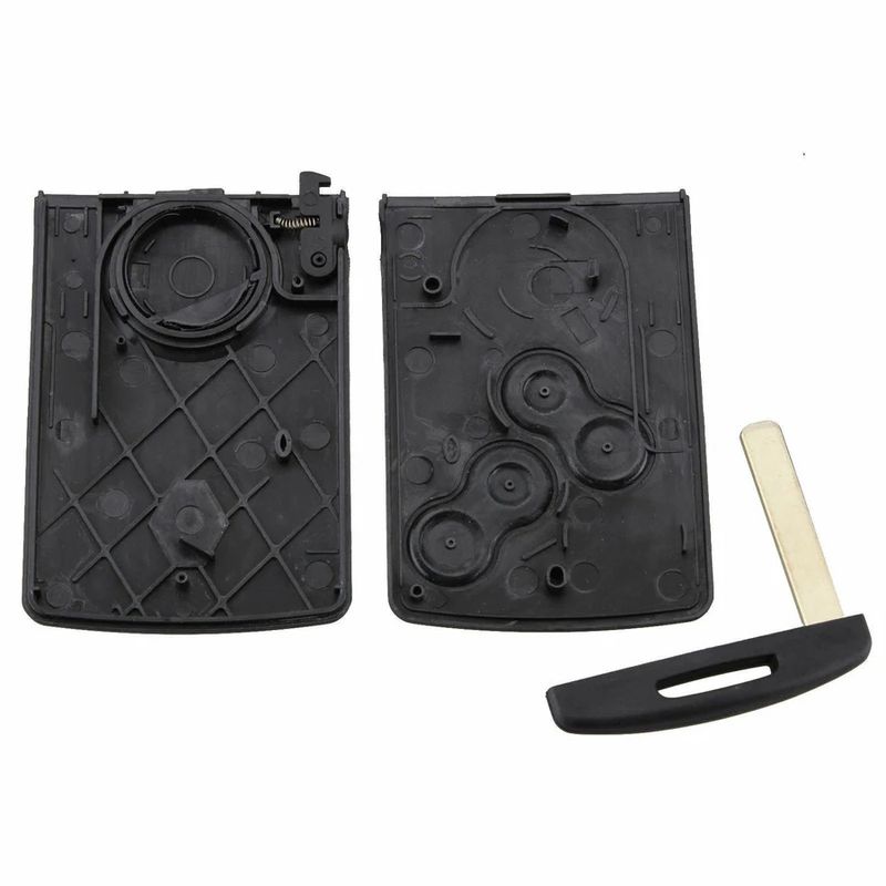 Auto si Moto - Electronice auto - Accesorii electronice auto - Carcasa Cheie Smartcard, 4 Butoane, Techstar, Compatibila cu Renault Megane III, Scenic, Laguna III, Clio, Captur - Infinity.ro