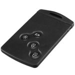 Auto si Moto - Electronice auto - Accesorii electronice auto - Carcasa Cheie Smartcard, 4 Butoane, Techstar, Compatibila cu Renault Megane III, Scenic, Laguna III, Clio, Captur - Infinity.ro