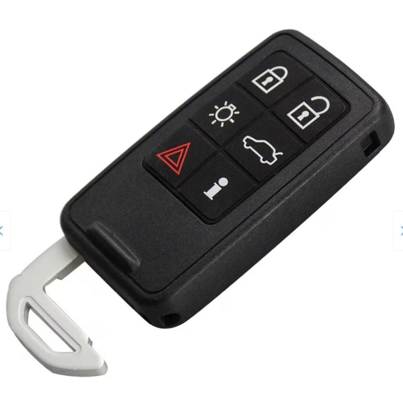 Auto si Moto - Electronice auto - Accesorii electronice auto - Carcasa cheie auto Techstar pentru Volvo cu 6 butoane, compatibila cu S60, S80, V70, XC60, XC70 - Infinity.ro
