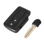 Auto si Moto - Electronice auto - Accesorii electronice auto - Carcasa Cheie Auto Techstar, pentru Toyota cu 2 butoane, Compatibila cu Modele Corolla, Prius, Camry, RAV4 - Infinity.ro