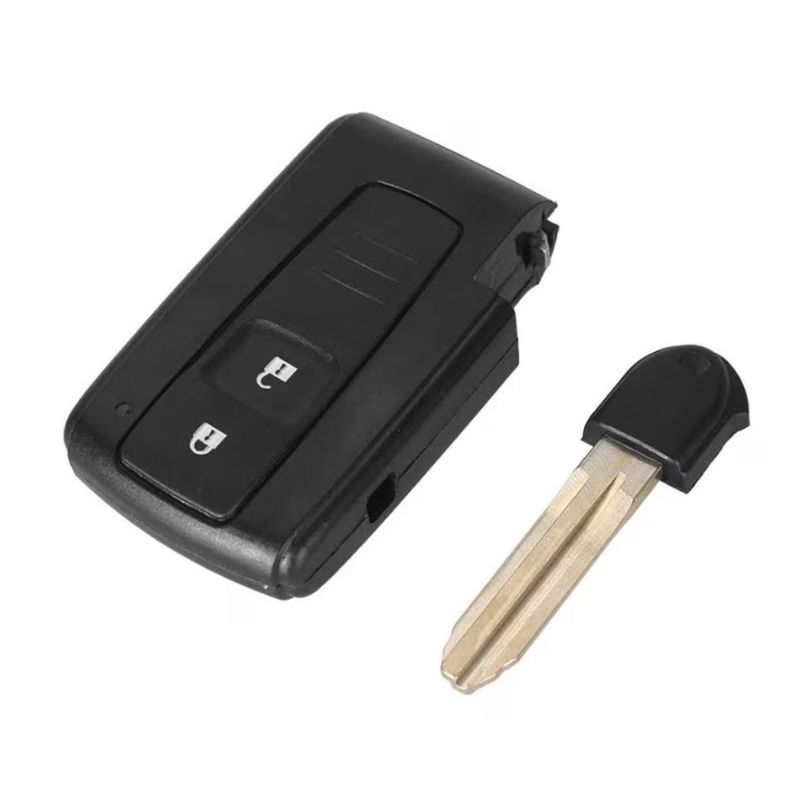 Auto si Moto - Electronice auto - Accesorii electronice auto - Carcasa Cheie Auto Techstar, pentru Toyota cu 2 butoane, Compatibila cu Modele Corolla, Prius, Camry, RAV4 - Infinity.ro