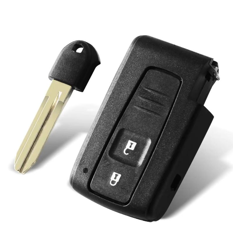 Auto si Moto - Electronice auto - Accesorii electronice auto - Carcasa Cheie Auto Techstar, pentru Toyota cu 2 butoane, Compatibila cu Modele Corolla, Prius, Camry, RAV4 - Infinity.ro