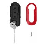 Auto si Moto - Electronice auto - Accesorii electronice auto - Carcasa cheie auto tip briceag Techstar pentru Fiat, Citroen si Peugeot cu 3 butoane, Compatibila cu Modele 500, Panda - Infinity.ro