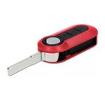 Auto si Moto - Electronice auto - Accesorii electronice auto - Carcasa cheie auto tip briceag Techstar pentru Fiat, Citroen si Peugeot cu 3 butoane, Compatibila cu Modele 500, Panda - Infinity.ro