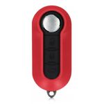 Auto si Moto - Electronice auto - Accesorii electronice auto - Carcasa cheie auto tip briceag Techstar pentru Fiat, Citroen si Peugeot cu 3 butoane, Compatibila cu Modele 500, Panda - Infinity.ro