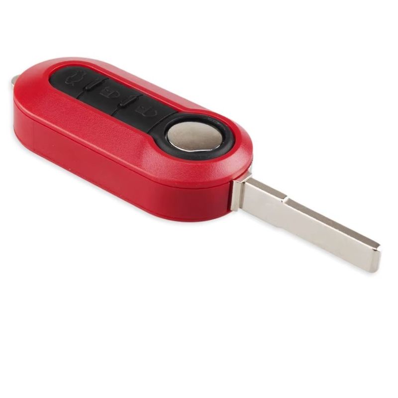 Auto si Moto - Electronice auto - Accesorii electronice auto - Carcasa cheie auto tip briceag Techstar pentru Fiat, Citroen si Peugeot cu 3 butoane, Compatibila cu Modele 500, Panda - Infinity.ro