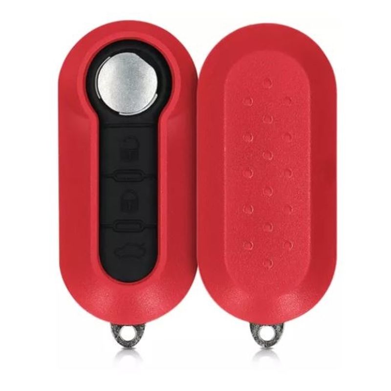 Auto si Moto - Electronice auto - Accesorii electronice auto - Carcasa cheie auto tip briceag Techstar pentru Fiat, Citroen si Peugeot cu 3 butoane, Compatibila cu Modele 500, Panda - Infinity.ro