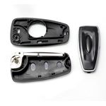 Auto si Moto - Electronice auto - Accesorii electronice auto - Carcasa Cheie Ford tip briceag, 3 Butoane, compatibila Mondeo, Focus, S-Max, Galaxy, C-Max, Transit Connect, modele - Infinity.ro