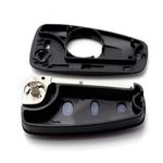 Auto si Moto - Electronice auto - Accesorii electronice auto - Carcasa Cheie Ford tip briceag, 3 Butoane, compatibila Mondeo, Focus, S-Max, Galaxy, C-Max, Transit Connect, modele - Infinity.ro