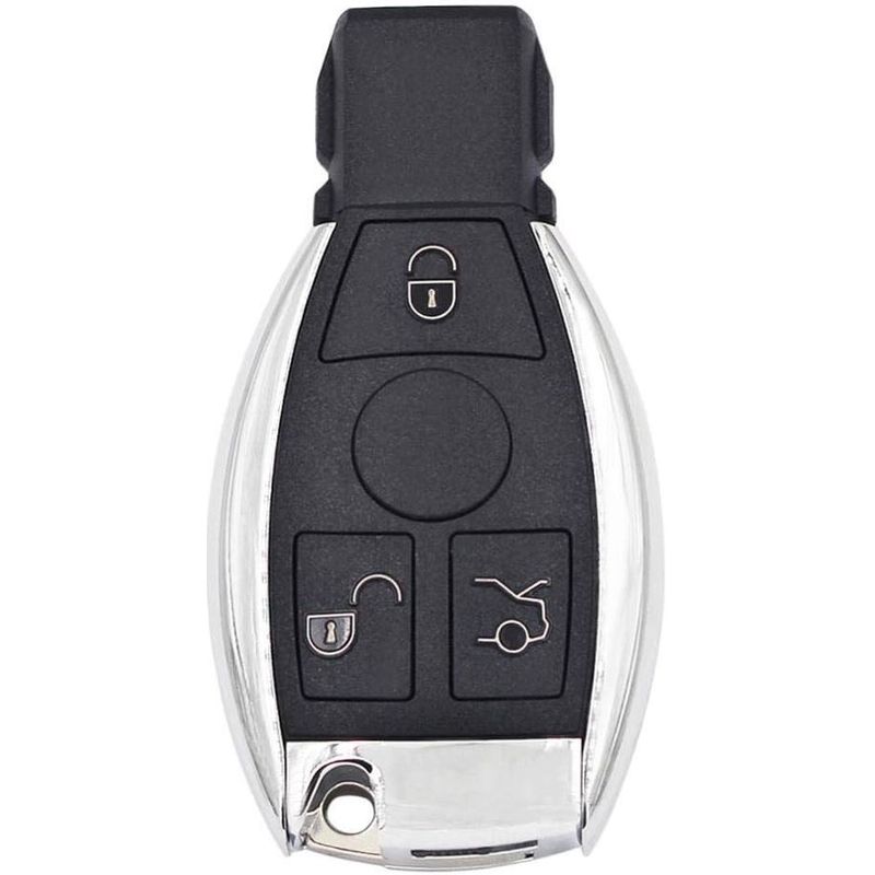 Auto si Moto - Electronice auto - Accesorii electronice auto - Carcasa cheie auto tip briceag Techstar pentru Mercedes-Benz cu 3 butoane, compatibila cu modele A, B, C, E, S, ML - Infinity.ro