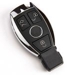 Auto si Moto - Electronice auto - Accesorii electronice auto - Carcasa cheie auto tip briceag Techstar pentru Mercedes-Benz cu 3 butoane, compatibila cu modele A, B, C, E, S, ML - Infinity.ro