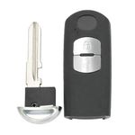 Auto si Moto - Electronice auto - Accesorii electronice auto - Carcasa cheie auto compatibila cu Mazda 2, 3, 5, 6, CX-3, CX-5, CX-7, CX-9, RX-8, MX-5, 2 butoane, model 2012-2018 - Infinity.ro