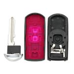 Auto si Moto - Electronice auto - Accesorii electronice auto - Carcasa cheie auto compatibila cu Mazda 2, 3, 5, 6, CX-3, CX-5, CX-7, CX-9, RX-8, MX-5, 2 butoane, model 2012-2018 - Infinity.ro