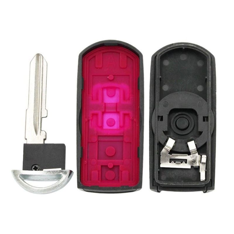 Auto si Moto - Electronice auto - Accesorii electronice auto - Carcasa cheie auto compatibila cu Mazda 2, 3, 5, 6, CX-3, CX-5, CX-7, CX-9, RX-8, MX-5, 2 butoane, model 2012-2018 - Infinity.ro