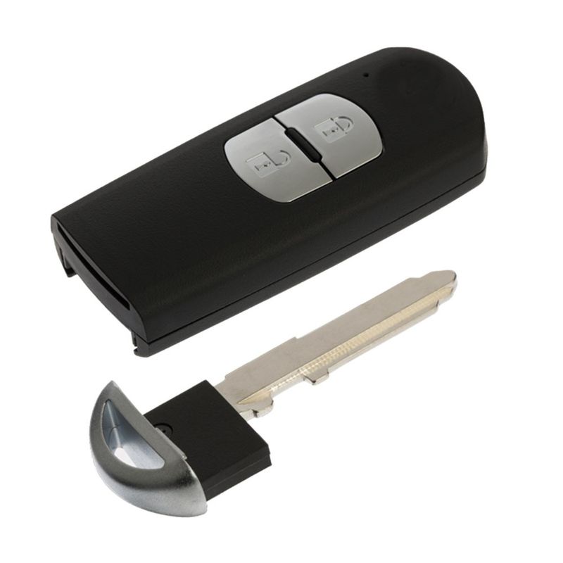 Auto si Moto - Electronice auto - Accesorii electronice auto - Carcasa cheie auto compatibila cu Mazda 2, 3, 5, 6, CX-3, CX-5, CX-7, CX-9, RX-8, MX-5, 2 butoane, model 2012-2018 - Infinity.ro
