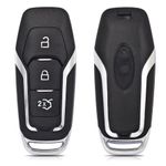 Auto si Moto - Electronice auto - Accesorii electronice auto - Carcasa Cheie Auto Techstar, Compatibila Ford Mondeo, Mustang, Focus, Fusion, S-Max, Galaxy, Explorer, cu 3 butoane - Infinity.ro