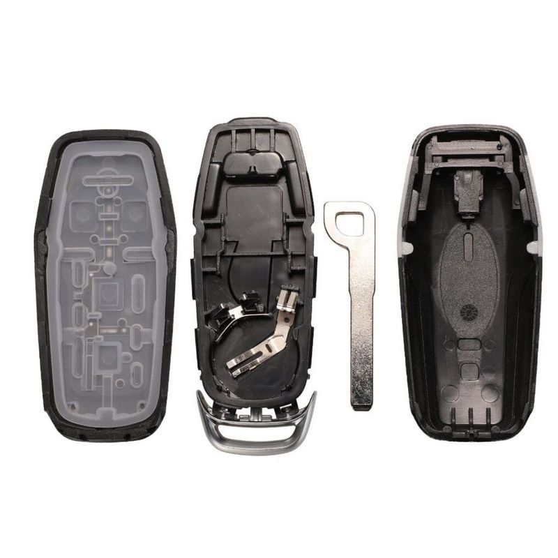 Auto si Moto - Electronice auto - Accesorii electronice auto - Carcasa Cheie Auto Techstar, Compatibila Ford Mondeo, Mustang, Focus, Fusion, S-Max, Galaxy, Explorer, cu 3 butoane - Infinity.ro
