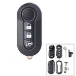 Auto si Moto - Electronice auto - Accesorii electronice auto - Carcasa Cheie Auto Techstar cu 3 butoane, compatibila Fiat Autoutilitara, Fiat Ducato, Fiat 500, Citroen Jumper - Infinity.ro