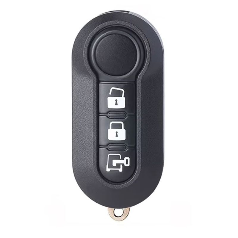 Auto si Moto - Electronice auto - Accesorii electronice auto - Carcasa Cheie Auto Techstar cu 3 butoane, compatibila Fiat Autoutilitara, Fiat Ducato, Fiat 500, Citroen Jumper - Infinity.ro