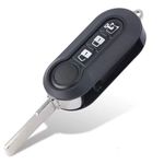 Auto si Moto - Electronice auto - Accesorii electronice auto - Carcasa Cheie Auto Techstar cu 3 butoane, compatibila Fiat Autoutilitara, Fiat Ducato, Fiat 500, Citroen Jumper - Infinity.ro